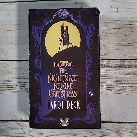 NEW Nightmare‎ Before Christmas Tarot Cards Deck 78 Arcana SEALED - Picture 1 of 4